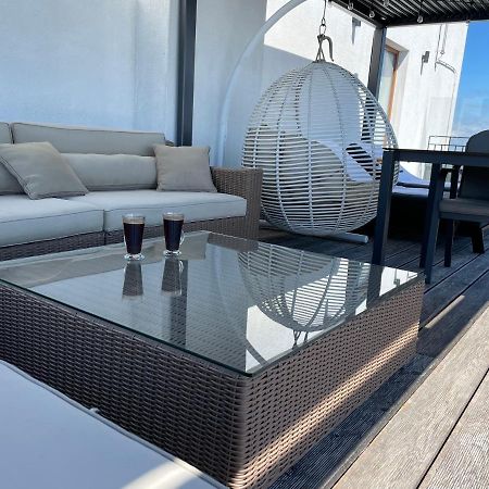 Sea View Penthouse Terrace Palanga Old Town Daire Dış mekan fotoğraf