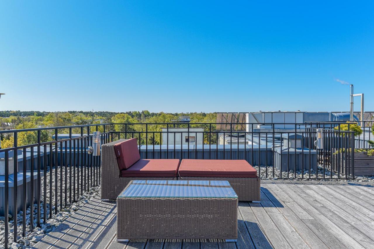 Sea View Penthouse Terrace Palanga Old Town Daire Dış mekan fotoğraf