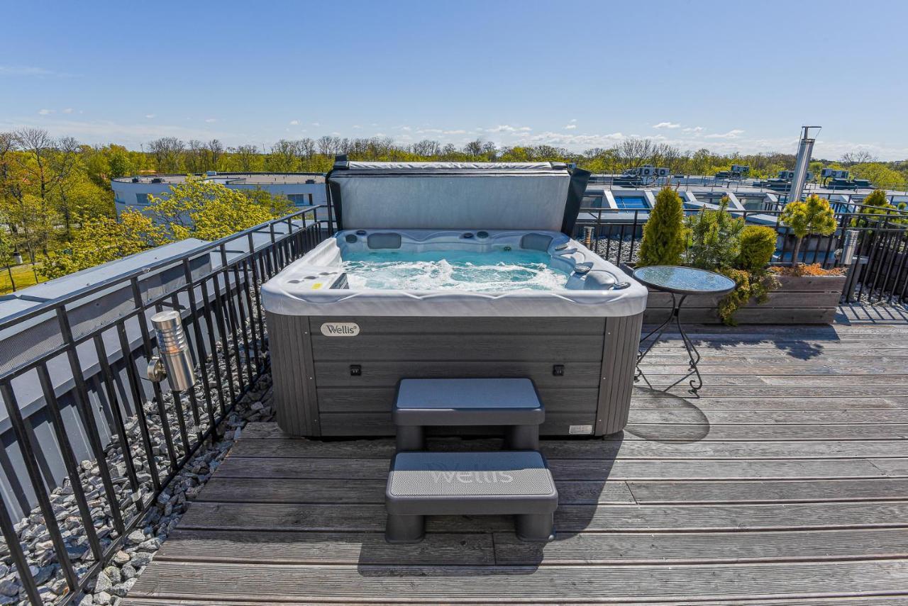 Sea View Penthouse Terrace Palanga Old Town Daire Dış mekan fotoğraf