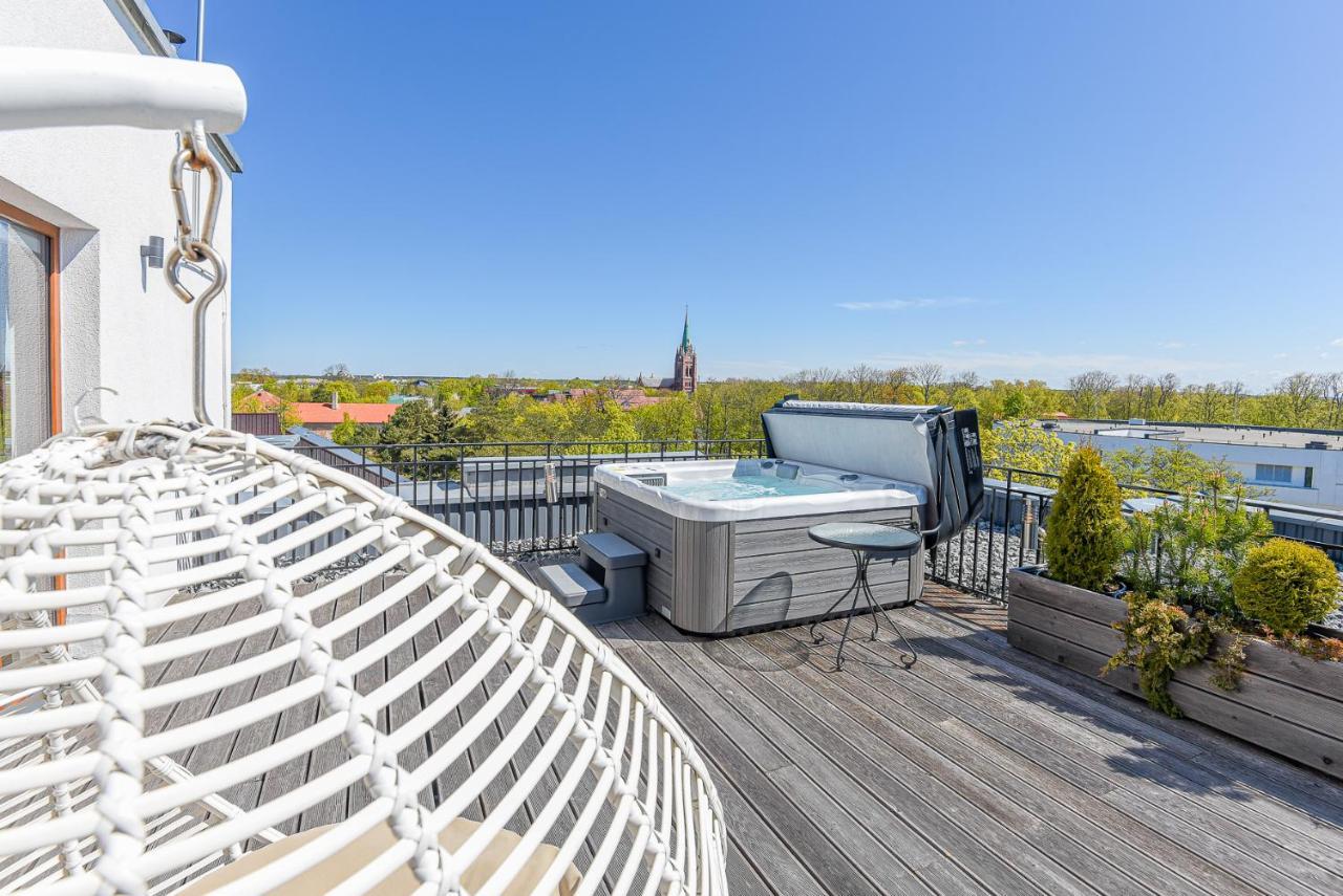 Sea View Penthouse Terrace Palanga Old Town Daire Dış mekan fotoğraf