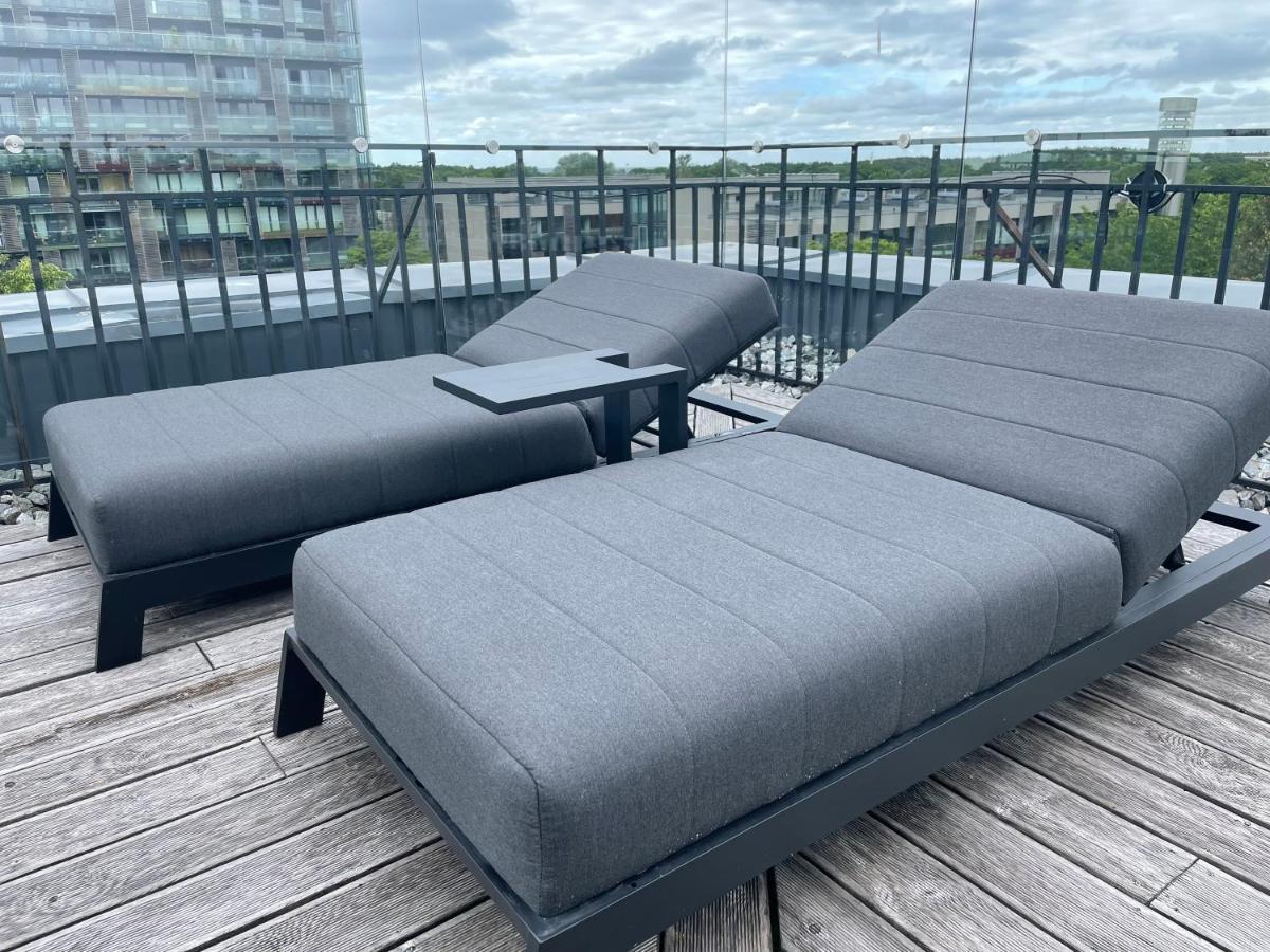 Sea View Penthouse Terrace Palanga Old Town Daire Dış mekan fotoğraf