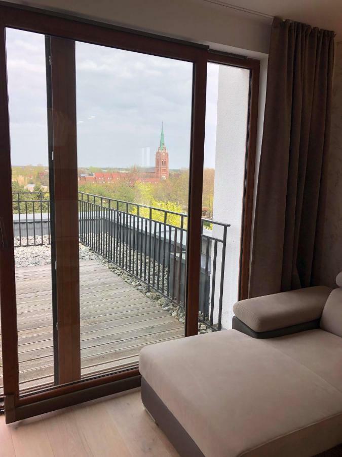 Sea View Penthouse Terrace Palanga Old Town Daire Dış mekan fotoğraf