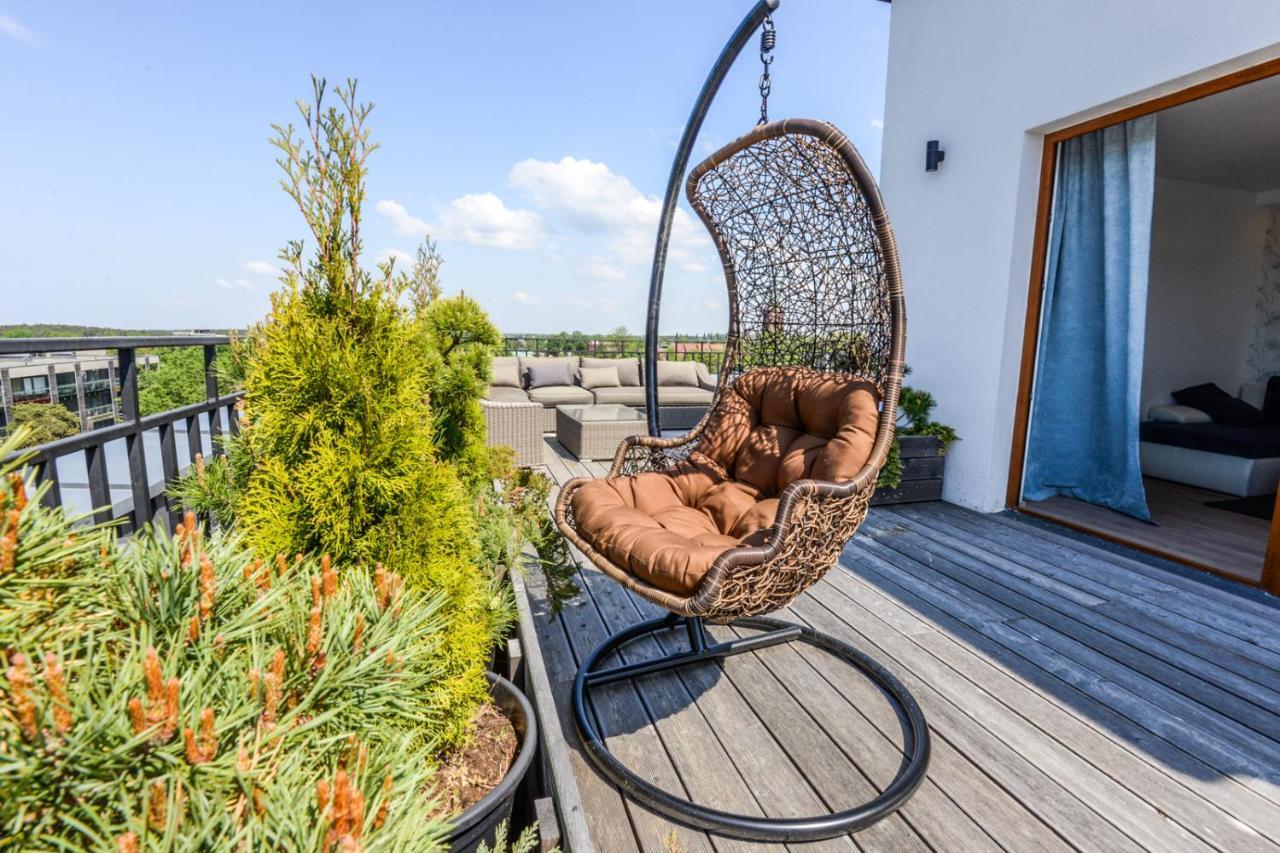 Sea View Penthouse Terrace Palanga Old Town Daire Dış mekan fotoğraf